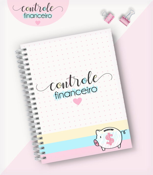 caderno controle financeiro feminino 02 arquivo digital personalizacao