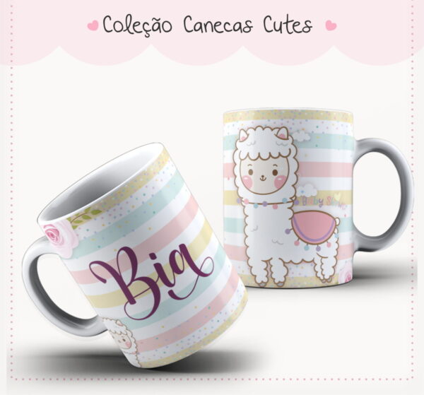 Caderno Cute Menina 8 - Arquivo Digital - Imagem 2