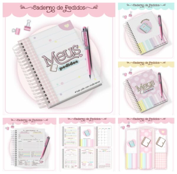 Caderno de Pedido Candy - Arquivo Digital
