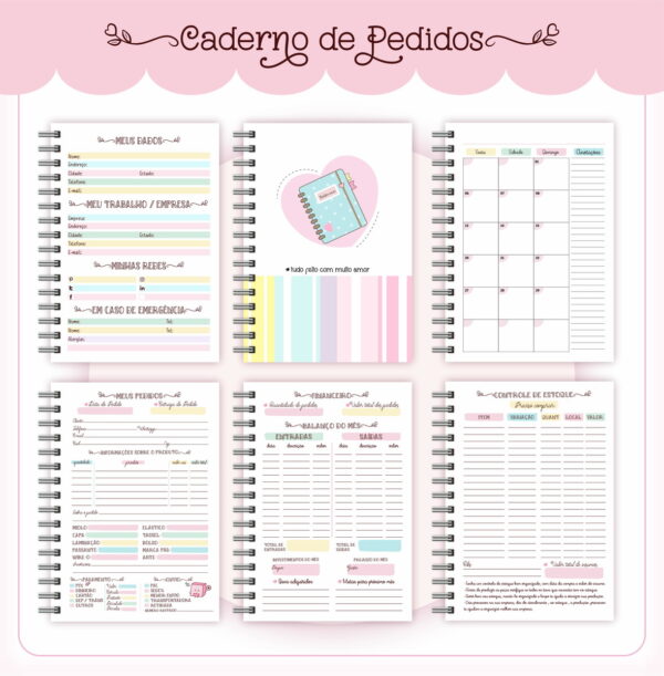 Caderno de Pedido Candy - Arquivo Digital - Imagem 2