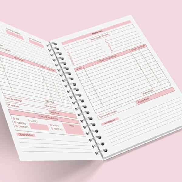 Caderno de Pedidos A5 - Arquivo Digital - Imagem 3