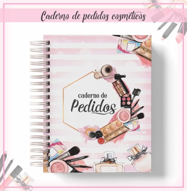 Caderno de pedidos Cosméticos - Arquivo Digital - Imagem 3