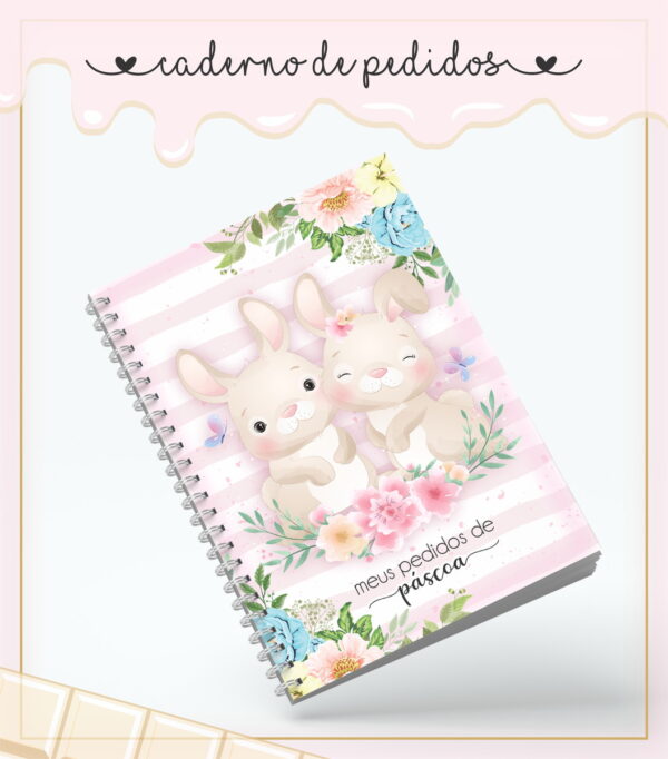 Caderno de Pedidos Páscoa - Arquivo Digital - Imagem 2