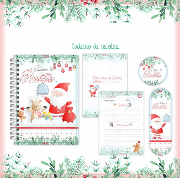 caderno de receitas natal arquivo digital caderno de receitas natal