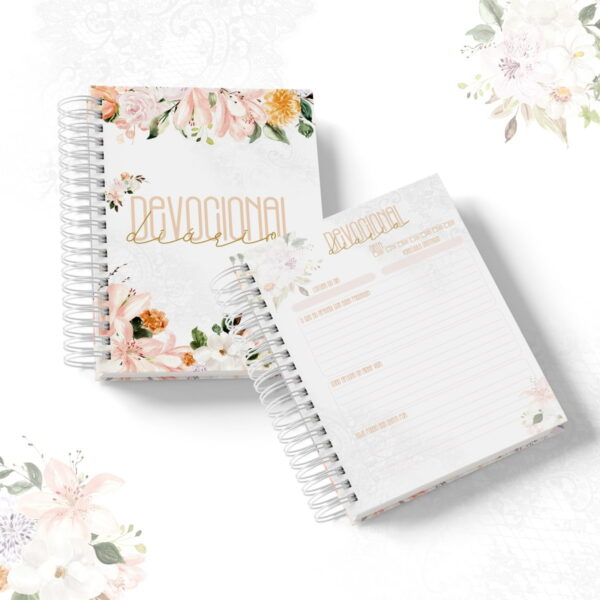 Caderno Devocional A5 Mamãe e Vovó Floral - Arquivo Digital - Imagem 3