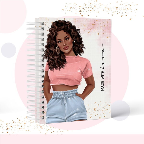 caderno frases modelo 7 arquivo digital papelaria personalizada