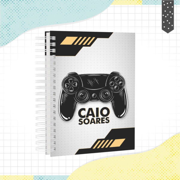caderno games arquivo digital caderno a5
