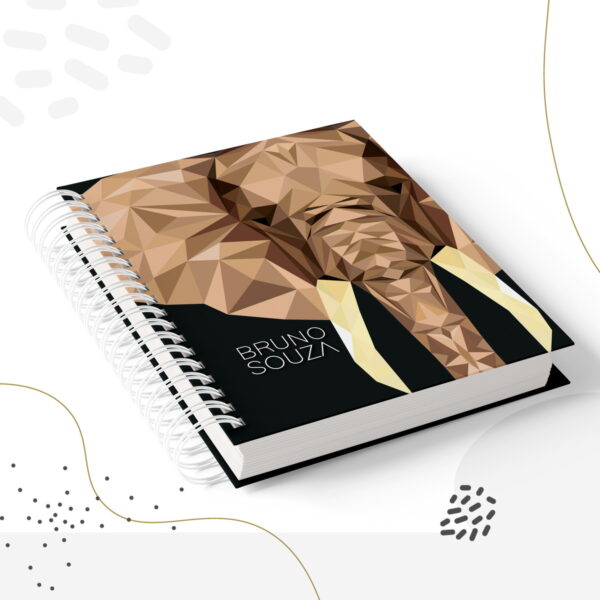 Caderno Masculino - Modelo 10 - Arquivo Digital