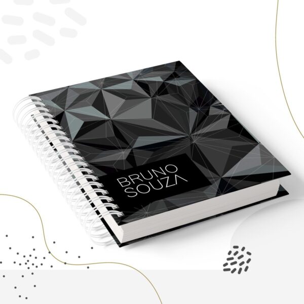 caderno masculino modelo 4 arquivo digital capas para encadernacao