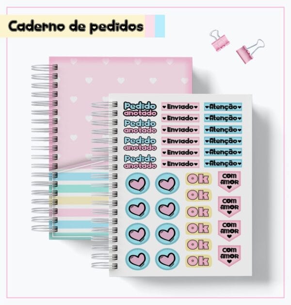 Caderno Meus Pedidos 01 - Arquivo Digital