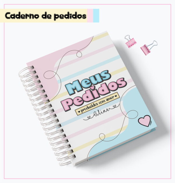 caderno meus pedidos 03 arquivo digital papel e cia