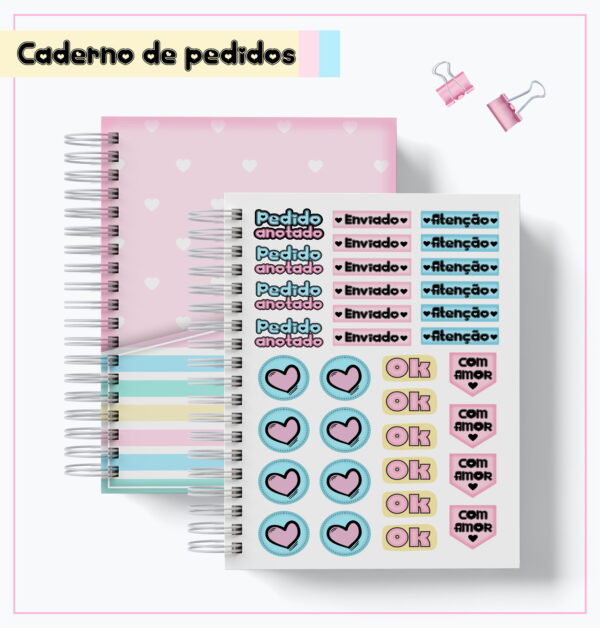 Caderno Meus Pedidos 04 - Arquivo Digital - Imagem 3