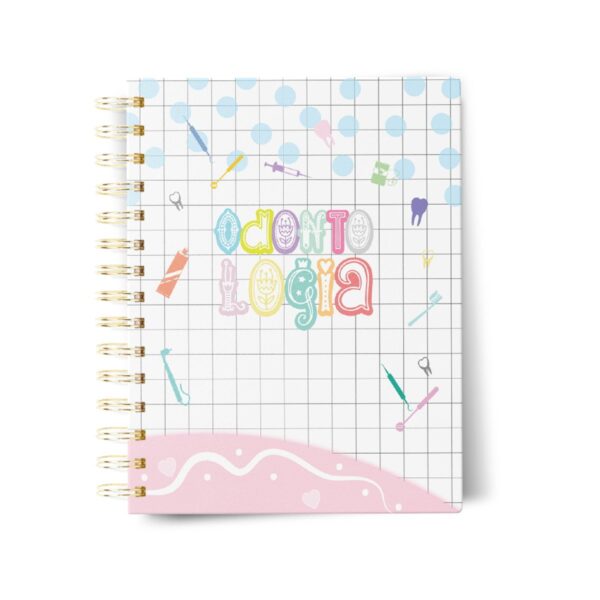 caderno odontologia arquivo digital kit digital
