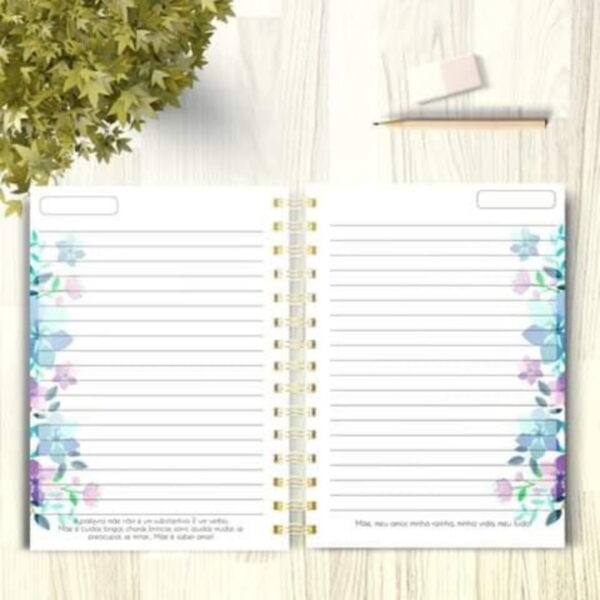 Caderno Pautado Dia das Mães - Arquivo Digital - Imagem 2