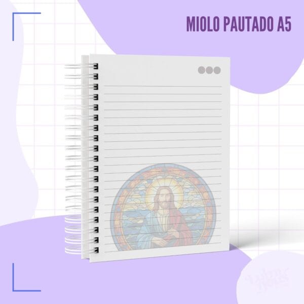 Caderno Pautado Jesus - Arquivo Digital - Imagem 2