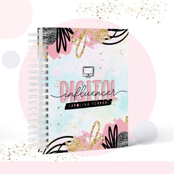 caderno pautado profissao digital influencer arq digital caderno digital influencer 1