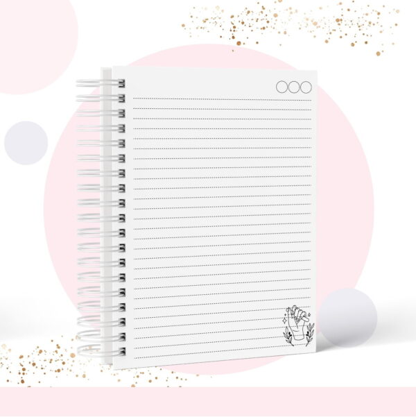 Caderno Pautado Profissão Manicure - Arquivo Digital - Imagem 2