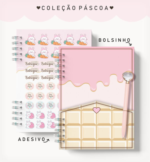 Caderno Pedidos Páscoa Rosinha - Arquivo Digital - Imagem 3
