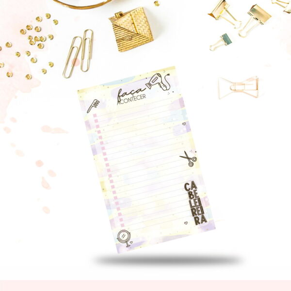 Caderno Profissão Cabeleireira - Imagem 4