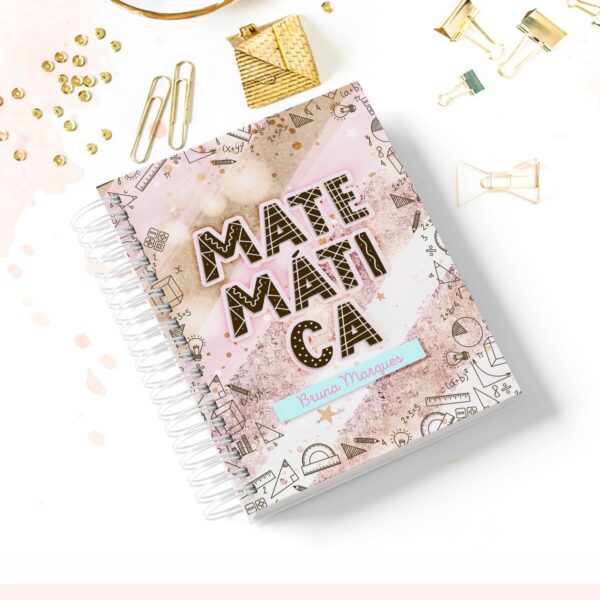 caderno profissao matematica stiker