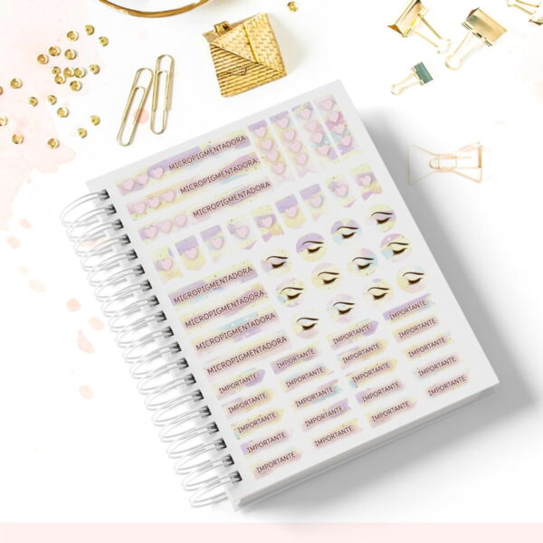 Caderno Profissão Micropigmentadora - Arquivo Digital - Imagem 2