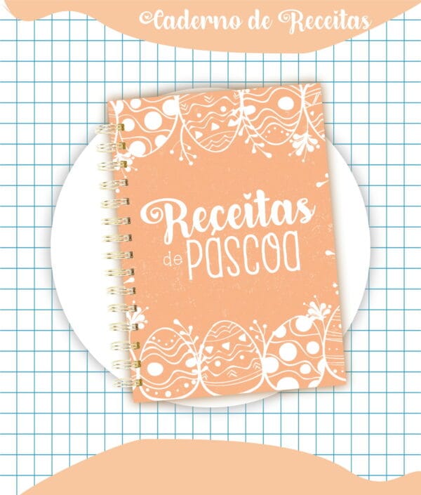 caderno receitas pascoa mod01 arquivo digital kit digital