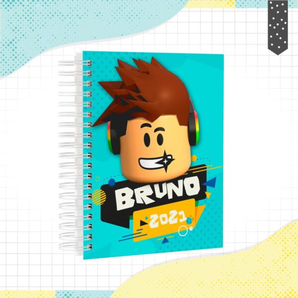 caderno roblox arquivo digital scrapbook