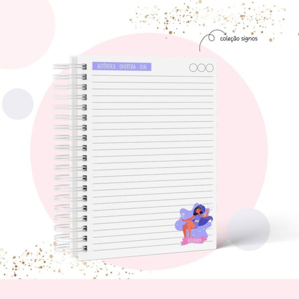 Caderno Signo Aquário - Arquivo Digital - Imagem 2