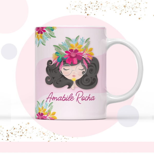 Caderno Teen Menina - Modelo 1 - Arquivo Digital - Imagem 3