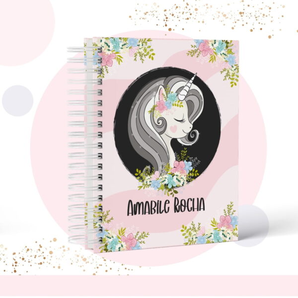 caderno teen menina modelo 5 arquivo digital papelaria