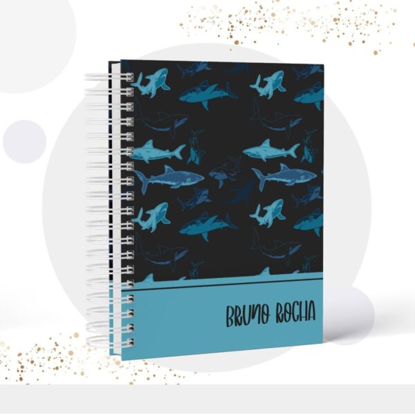 caderno teen menino modelo 2 arquivo digital papelaria