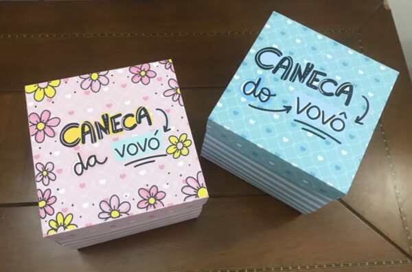 caixa explosoes avos arquivo digital personalizacao