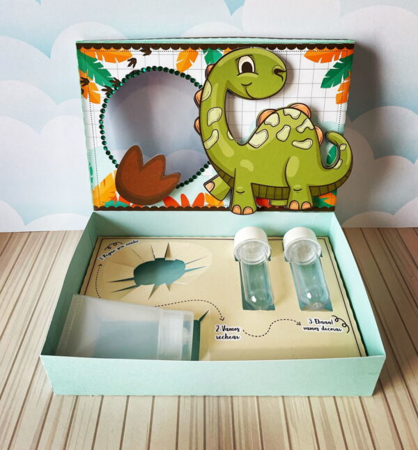 Caixa Páscoa Dino - Arquivo Digital - Imagem 4