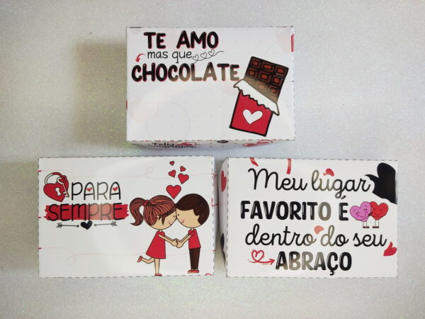 Caixas 06 Doces Dia dos Namorados - Arquivo Digital - Imagem 2