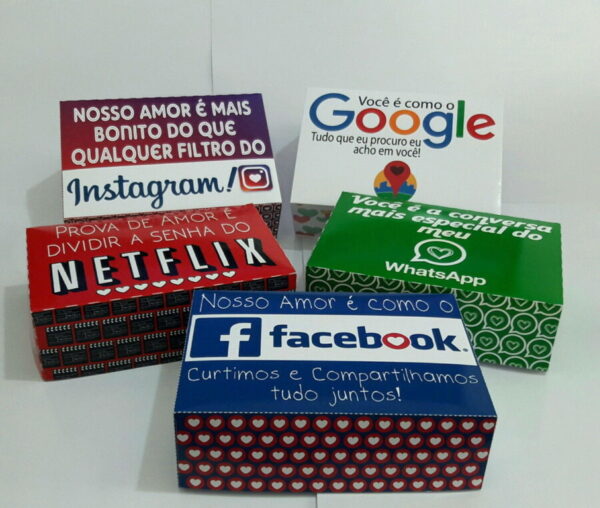 caixas dia dos namorados redes sociais arquivo digital arquivo de corte