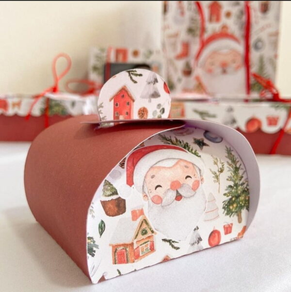 Caixas Personalizadas Natal - Arquivo Digital - Imagem 3
