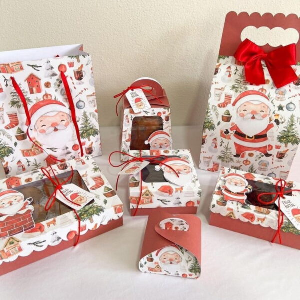 caixas personalizadas natal arquivo digital festas