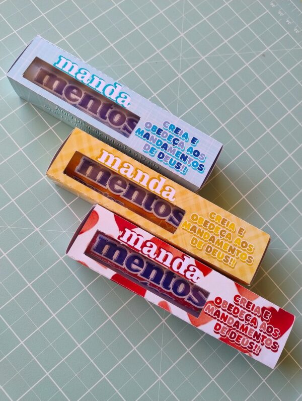 Caixinha Mandamentos Mentos - pdf e Png - Imagem 2