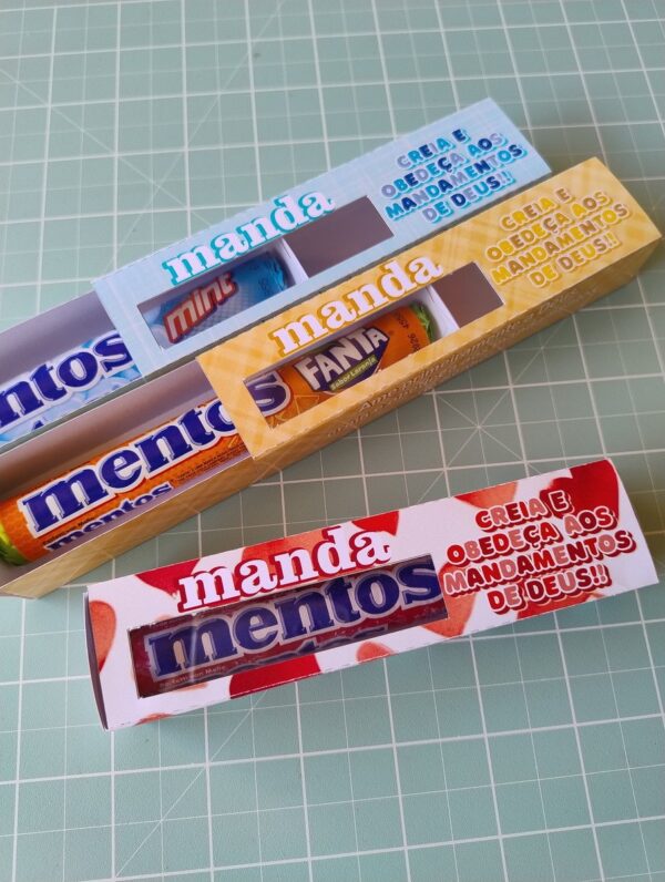 Caixinha Mandamentos Mentos - pdf e Png - Imagem 4