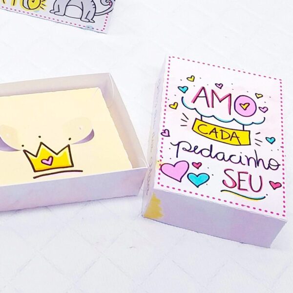 Caixinhas Brincos Dia das Mães - Arquivo Digital - Imagem 3