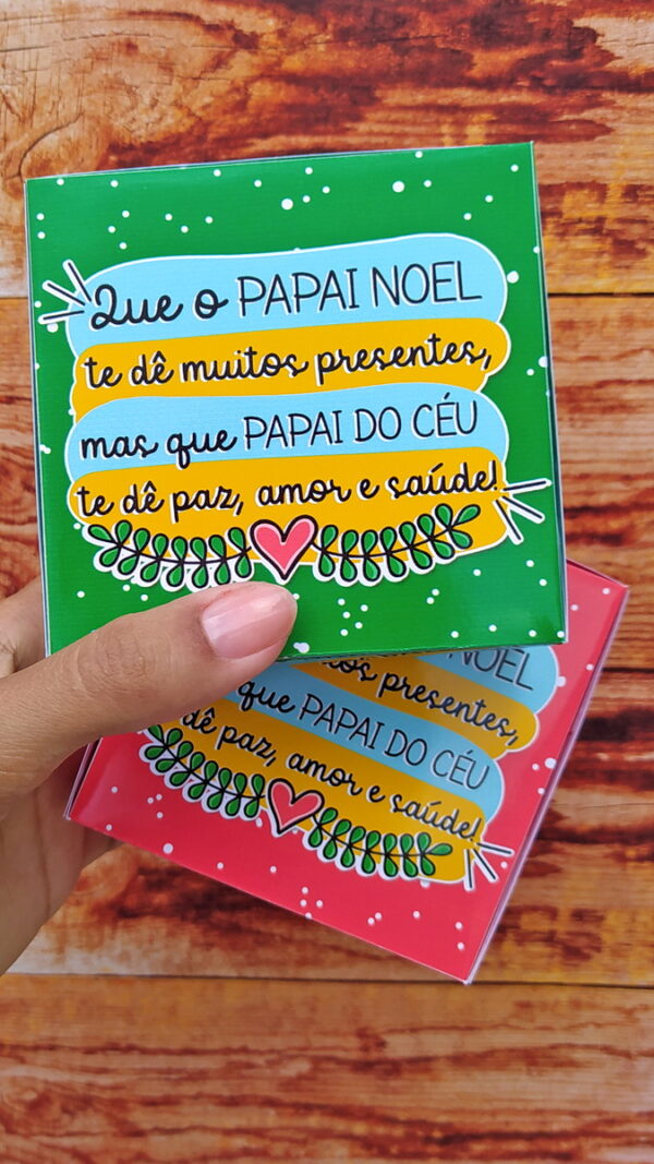 caixinhas de doces natal arquivo digital natal 2022