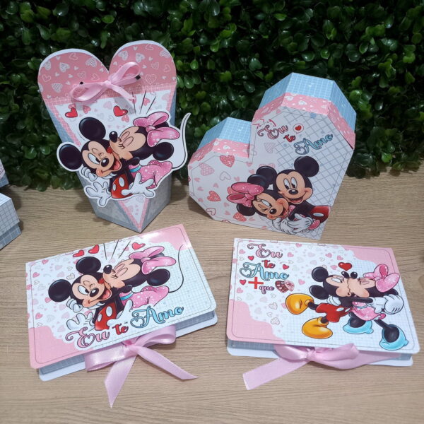 Caixinhas Mickey e Minnie Namorados - Studio - Imagem 3