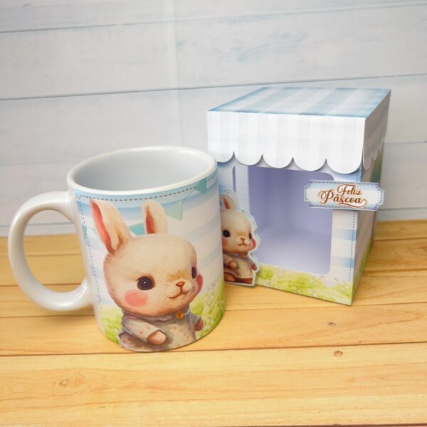Caixinhas Personalizadas Páscoa Menino - Arquivo Digital - Imagem 3