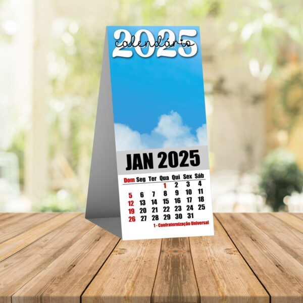 Calendários 2025 Neutros - Arquivo Digital - Imagem 3