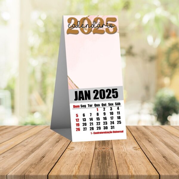 Calendários 2025 Neutros - Arquivo Digital - Imagem 5