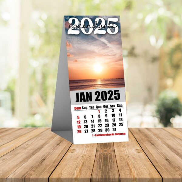 Calendários 2025 Neutros - Arquivo Digital - Imagem 4