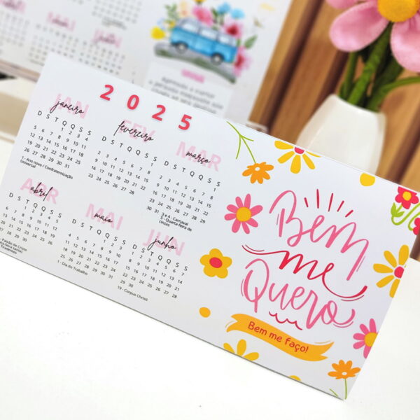 Calendários de Mesa 2025 - Arquivo Digital - Imagem 2