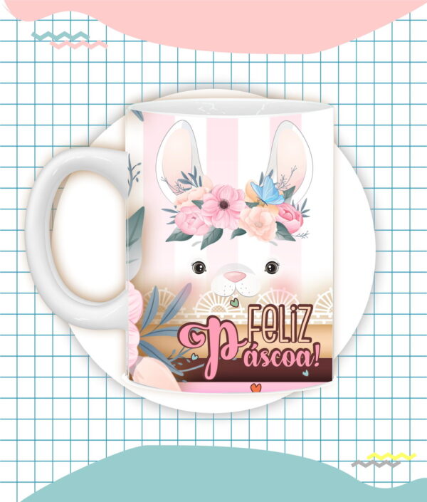 caneca pascoa 4 arquivo digital canecas personalizadas