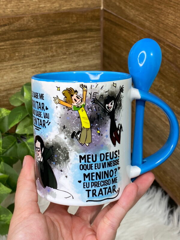 Caneca Sorriso Torto (ele) - Png - Imagem 2