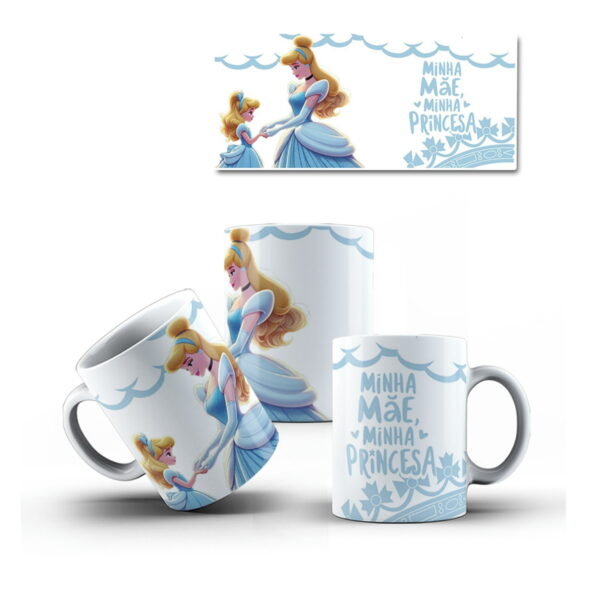 Canecas Minha Mãe Minha Princesa - pdf - Imagem 3